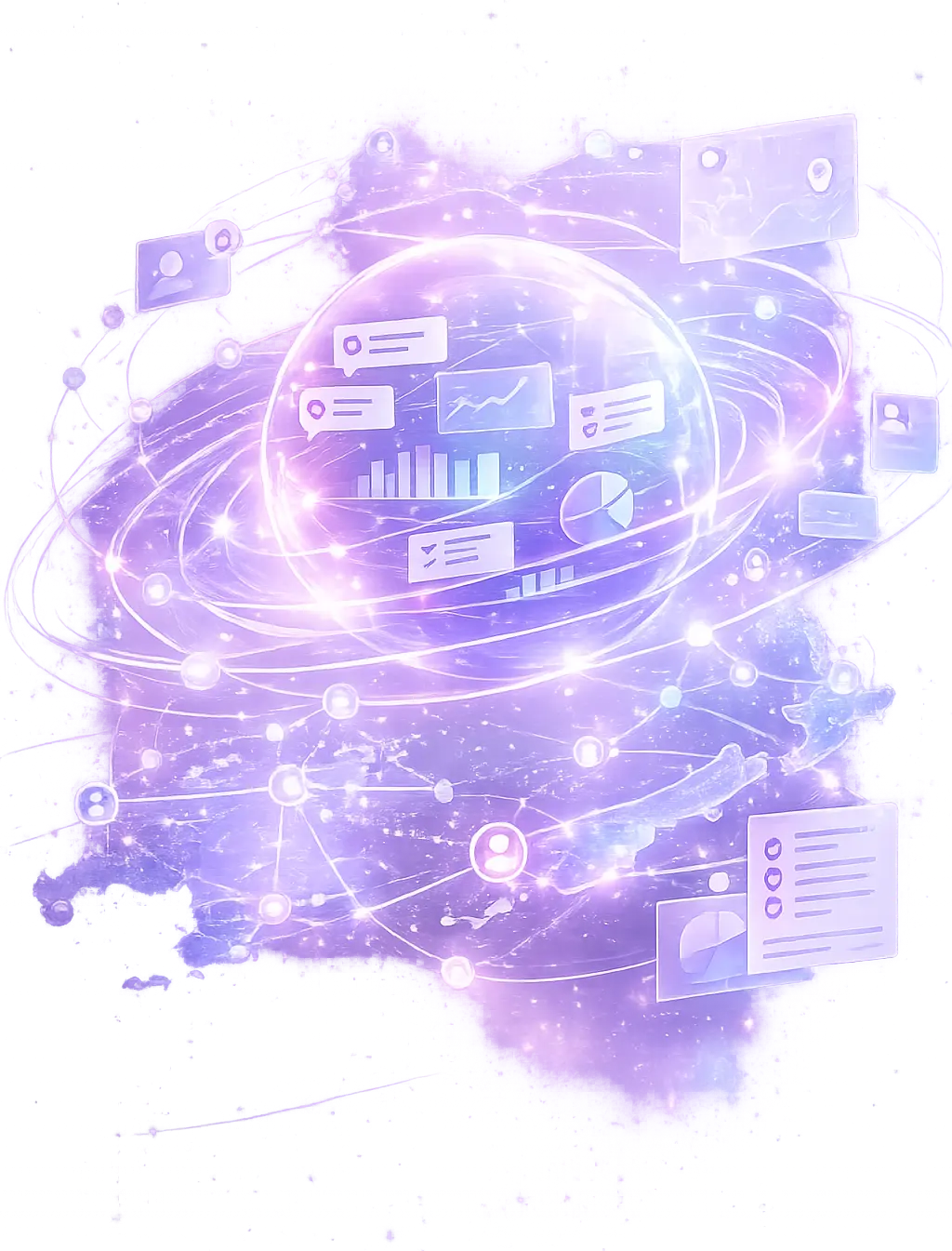 Illustrated secure engagement data governance network
